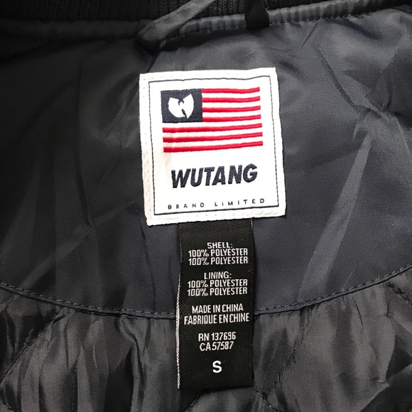 Wu-Tang Jacket Size Small/Medium RARE Authentic Navy Blue Raekwon Rza Gza U-God - Picture 5 of 14